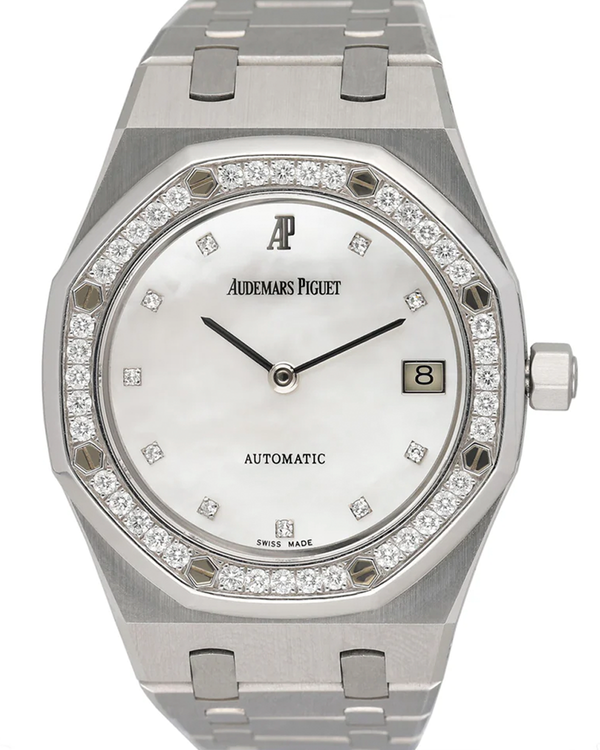 2005 Audemars Piguet Royal Oak 36MM Mother Of Pearl Dial White Gold Bracelet (14813BC.ZZ.0789BC.12)