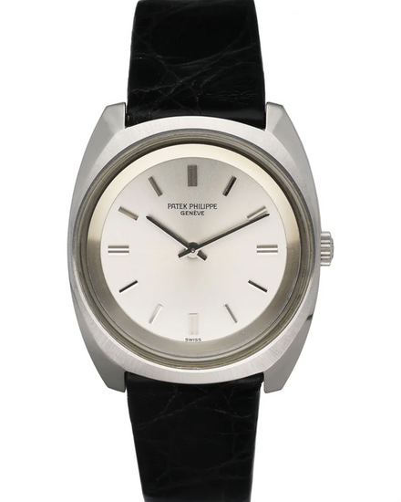 Patek Philippe Calatrava 33MM Blue Dial Leather Strap (3579)