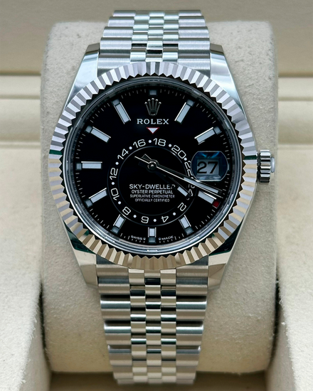 2026 Rolex Sky-Dweller 42MM Black Dial Jubilee Bracelet (336934)
