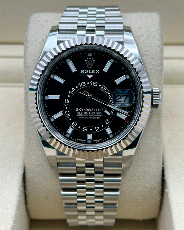 2026 Rolex Sky-Dweller 42MM Black Dial Jubilee Bracelet (336934)