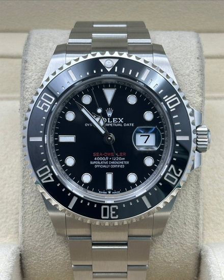 2023 Rolex Sea-Dweller Deepsea 43MM Black Dial Oyster Bracelet (126600)
