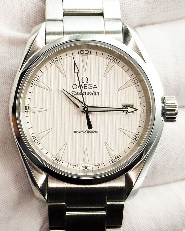 2019 Omega Seamaster Aqua Terra 150M 38.5MM Quartz Silver Dial Steel Bracelet (231.10.39.60.02.001)