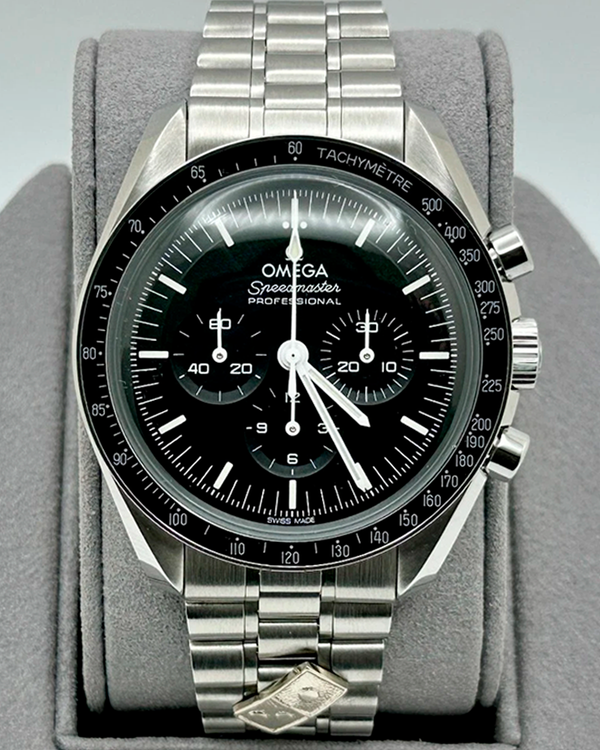 Omega Speedmaster Professional Moonwatch 42MM Black Dial Steel Bracelet (310.30.42.50.01.001)