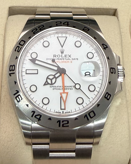 2025 Rolex Explorer 42MM White Dial Oyster Bracelet (226570)