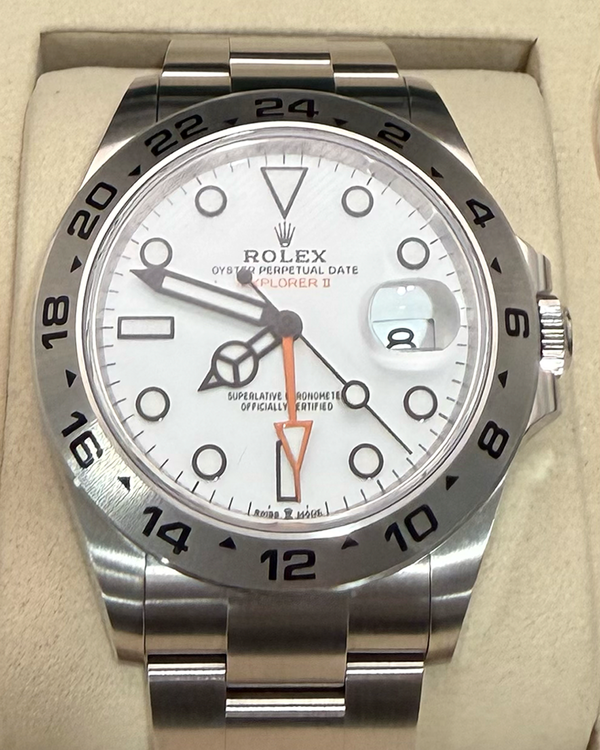 2025 Rolex Explorer 42MM White Dial Oyster Bracelet (226570)