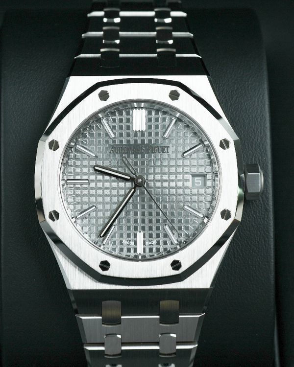 2022 Audemars Piguet Royal Oak "50th Anniversary" S.E. 37MM Grey Dial Steel Bracelet (15550ST.OO.1356ST.03)