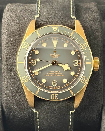 No Reserve - 2026 Tudor Black Bay Bronze 43MM Grey Dial Leather Strap (79250BA)