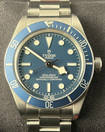 No Reserve - 2021 Tudor Black Bay 58' 39MM Blue Dial Steel Bracelet (79030B)