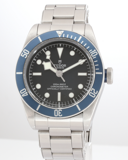 No Reserve - 2019 Tudor Black Bay 41MM Black Dial Steel Bracelet (79230B)