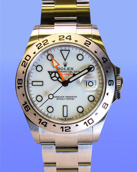 2026 Rolex Explorer II "Polar" 42MM White Dial Oyster Bracelet (226570)