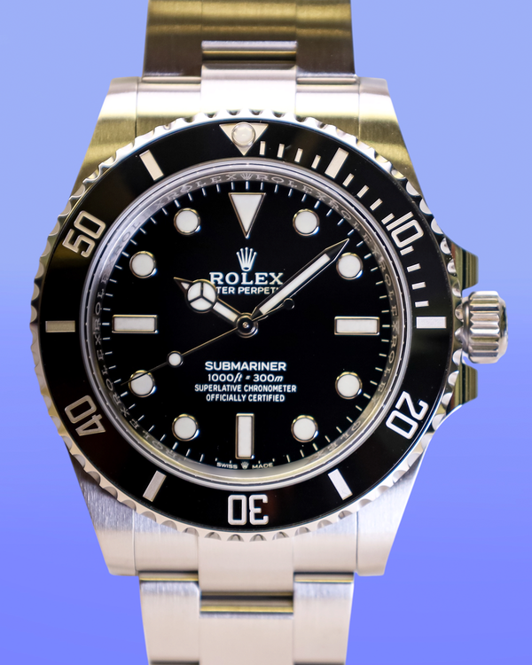 2026 Rolex Submariner No-Date 41MM Black Dial Oyster Bracelet (124060)