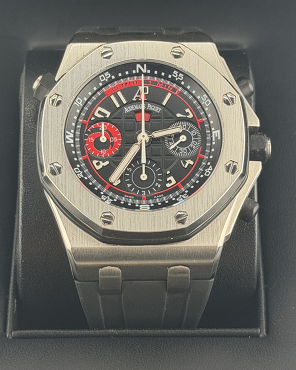 Audemars Piguet Royal Oak Offshore "Alinghi Polaris" L. E. 44MM Black Dial Rubber Strap (26040ST.OO.D002CA.01)