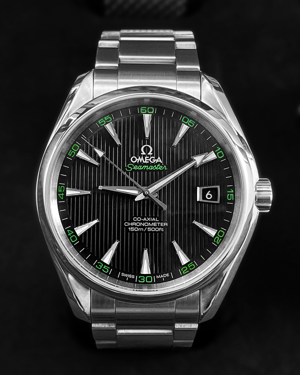 2022 Omega Seamaster Aqua Terra 150M 41.5MM Black Dial Steel Bracelet (231.10.42.21.01.001)