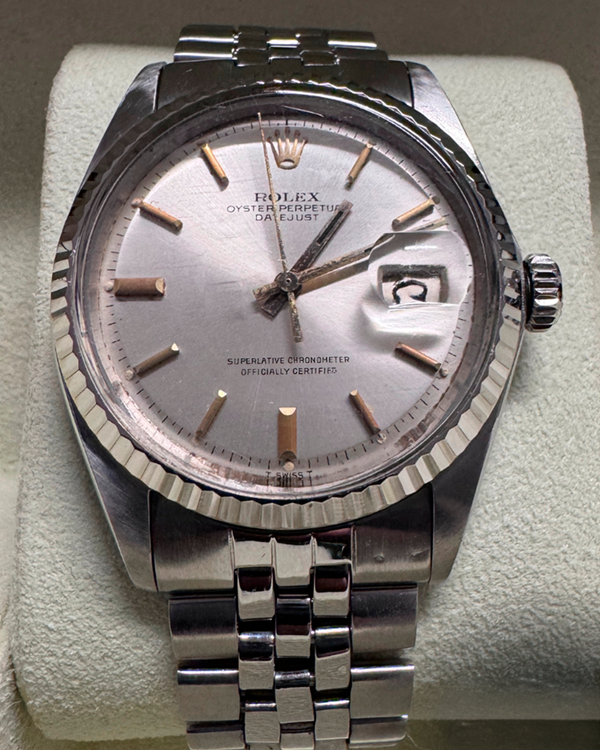 1961 Rolex Datejust 36MM Silver Dial Jubilee Bracelet (1601)