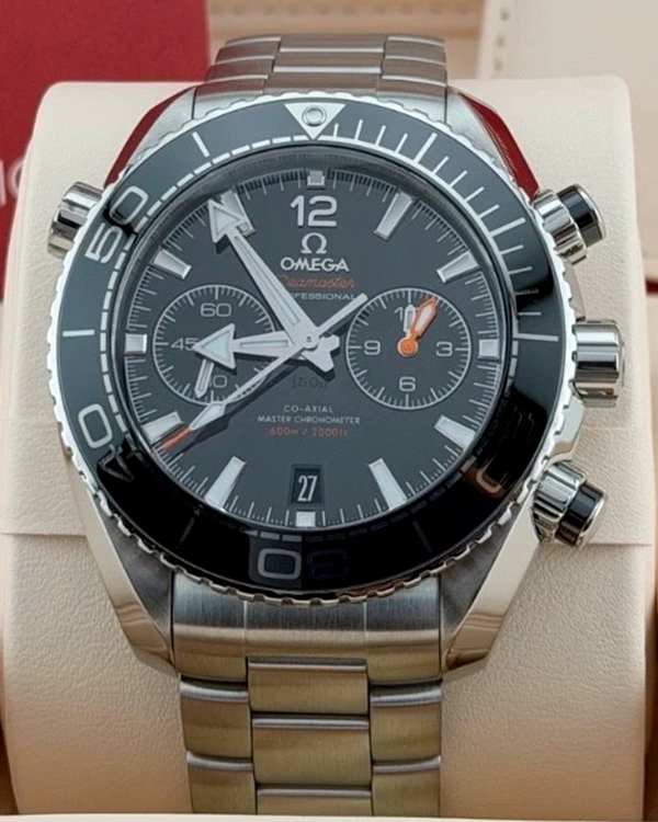 Omega Seamaster Planet Ocean 600M 45.5MM Black Dial Steel Bracelet (215.30.46.51.01.001)