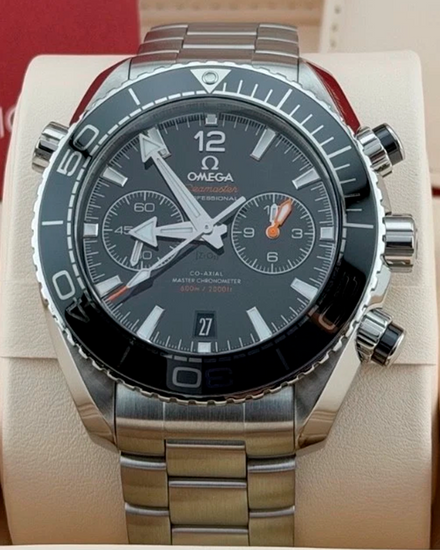 Omega Seamaster Planet Ocean 600M 45.5MM Black Dial Steel Bracelet (215.30.46.51.01.001)