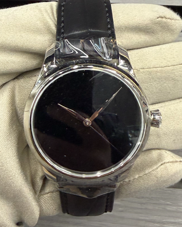 2026 H. Moser & Cie Endeavour Center Seconds Automatic 40MM Black Dial Leather Strap (1200-1239)