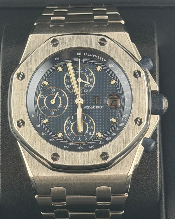 Audemars Piguet Royal Oak Offshore Chronograph "The Beast" 42MM Blue Dial Steel Bracelet (25721ST.OO.1000ST.01)