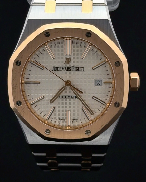 Audemars Piguet Royal Oak 41MM Silver Dial Two-Tone Bracelet (15400SR.OO.1220SR.01)