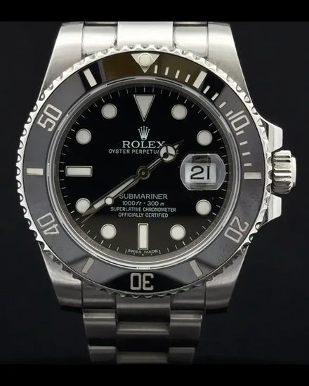 Rolex Submariner Date 40MM Black Dial Oyster Bracelet (116610LN)