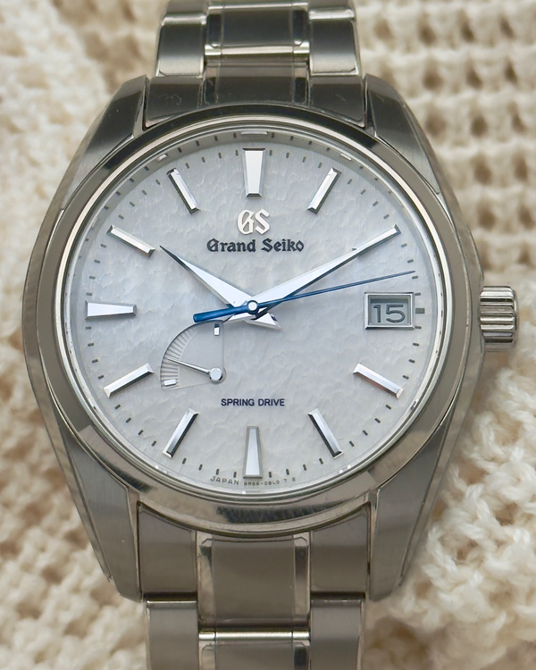 2021 Grand Seiko Heritage "Snowflake" 41MM White Dial Titanium Bracelet (SBGA211G)