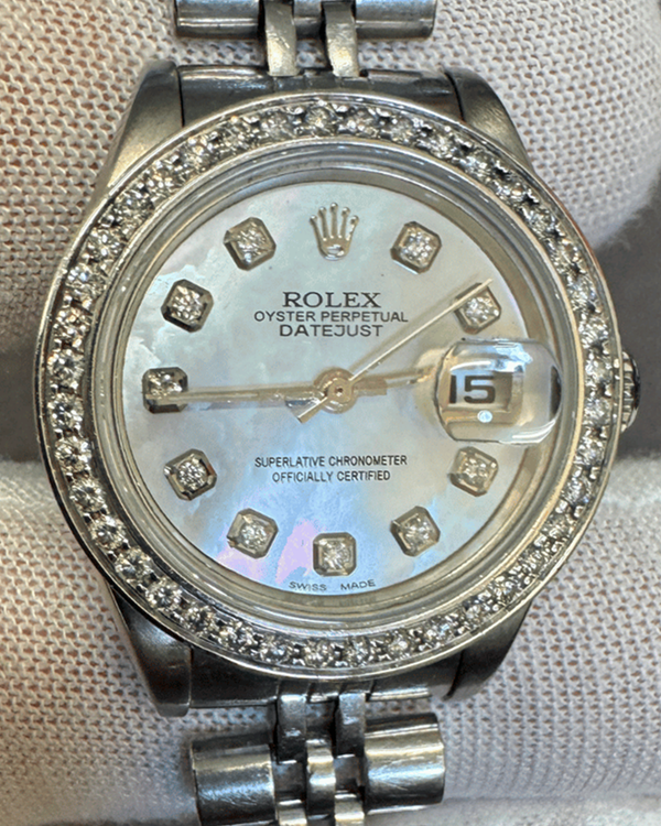 2000 Rolex Lady-Datejust 26MM Mother of Pearl Dial Jubilee Bracelet (69174)