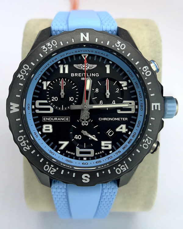 2026 Breitling Endurance Pro 38MM Black Dial Rubber Strap (X83310281B1S1)