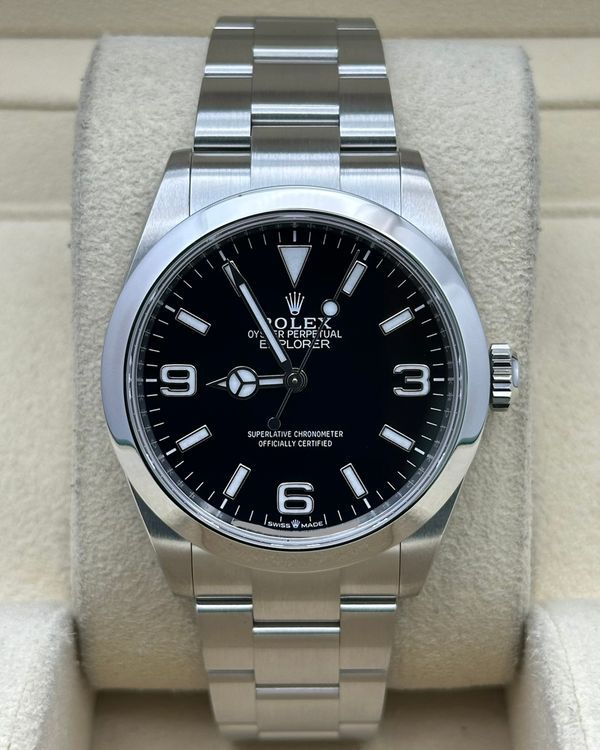2025 Rolex Explorer 40MM Black Dial Oyster Bracelet (224270)