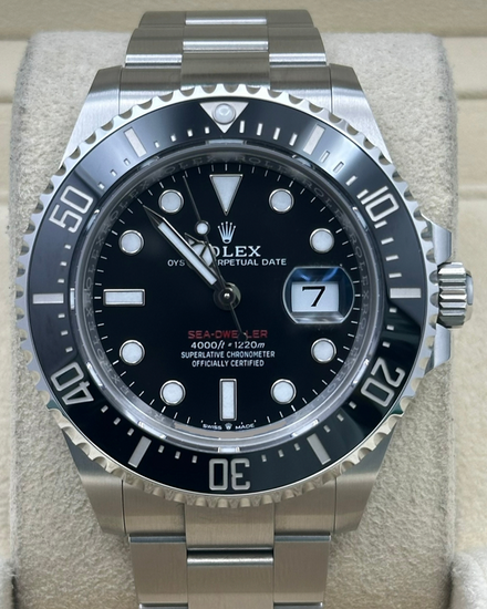 2025 Rolex Sea-Dweller "Red" 50th Anniversary 43MM Black Dial Oyster Bracelet (126600)