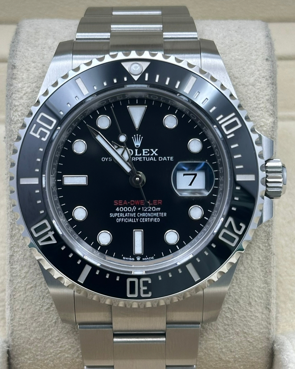 2025 Rolex Sea-Dweller "Red" 50th Anniversary 43MM Black Dial Oyster Bracelet (126600)