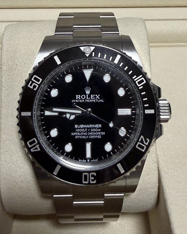 2026 Rolex Submariner No-Date 41MM Black Dial Oyster Bracelet (124060)