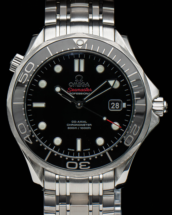 2019 Omega Seamaster Diver 300M 41MM Black Dial Steel Bracelet (212.30.41.20.01.003)