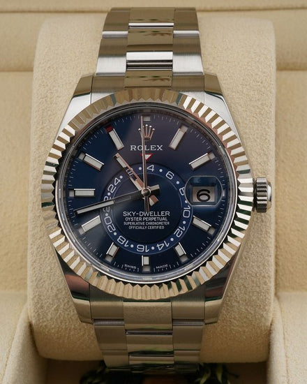 2023 Rolex Sky-Dweller 42MM Blue Dial Oyster Bracelet (326934)