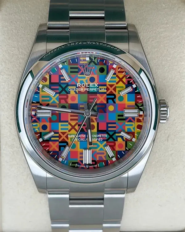 2026 Rolex Oyster Perpetual 36MM Multicolor "Jubilee" Dial Oyster Bracelet (126000)