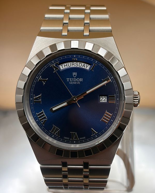 2022 Tudor Royal 41MM Blue Dial Steel Bracelet (28600)