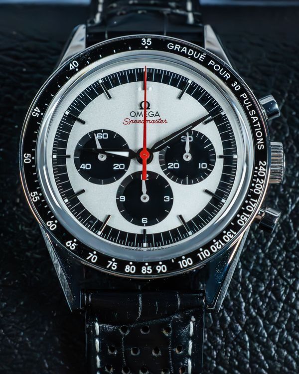 2024 Omega Speedmaster Anniversary L. E. 39.7MM Silver Dial Leather Strap (311.32.40.30.02.001)