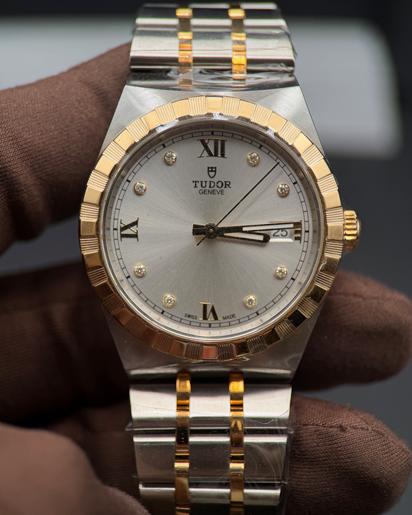 2026 Tudor Royal 38MM Silver Dial Two-Tone Bracelet (28503)