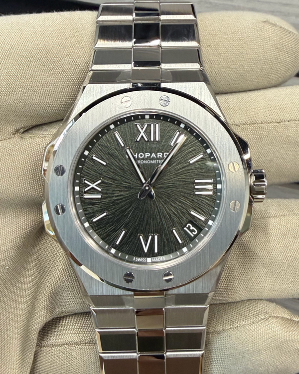 2026 Chopard Alpine Eagle 41MM Green Dial Steel Bracelet (298600-3014)