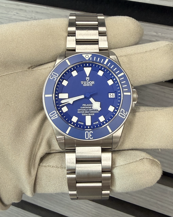 2024 Tudor Pelagos 42MM Blue Dial Titanium Bracelet (25600TB)
