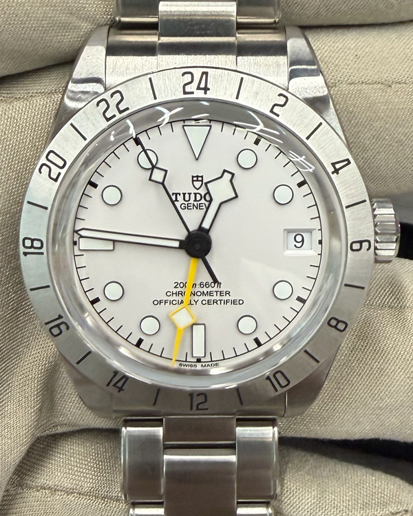 2026 Tudor Black Bay Pro GMT 39MM White Dial Steel Bracelet (79470)