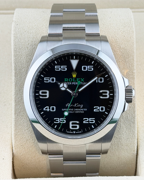 2026 Rolex Air-King 40MM Black Dial Oyster Bracelet (126900)