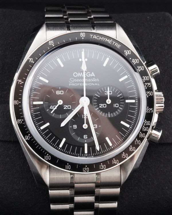 2021 Omega Speedmaster Professional Moonwatch 42MM Black Dial Steel Bracelet (310.30.42.50.01.002)