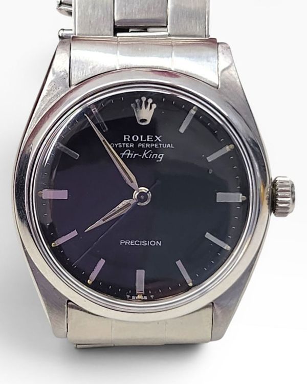 Rolex Air-King 34MM Black Dial Oyster Bracelet (5500)