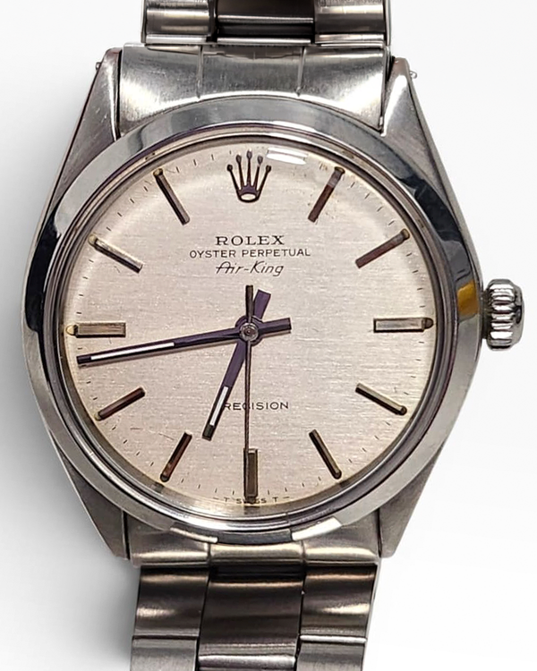 Rolex Air-King 34MM Silver Dial Oyster Bracelet (5500)