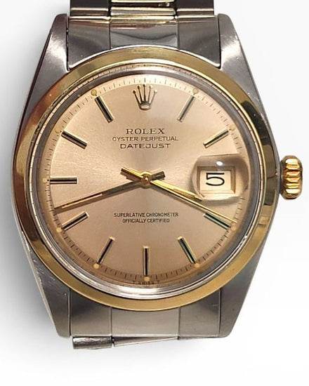 Rolex Datejust 36MM Champagne Dial Two-Tone Oyster Bracelet (1600)
