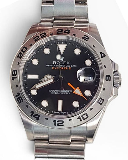Rolex Explorer 42MM Black Dial Oyster Bracelet (216570)