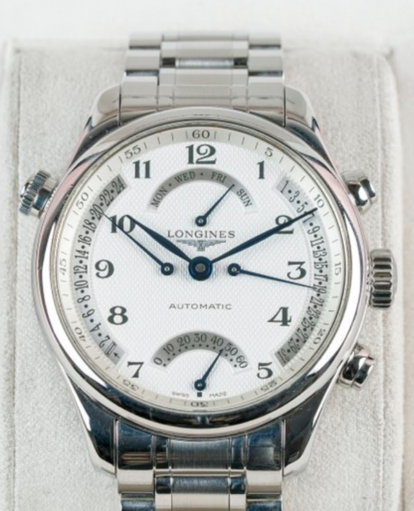 Longines Master Collection 44MM Silver Dial Steel Bracelet (L2.715.4)