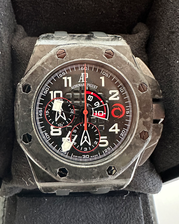 Audemars Piguet Royal Oak Offshore "Team Alinghi" L.E. 44MM Black Dial Rubber Strap (26062FS.OO.A002CA.01)