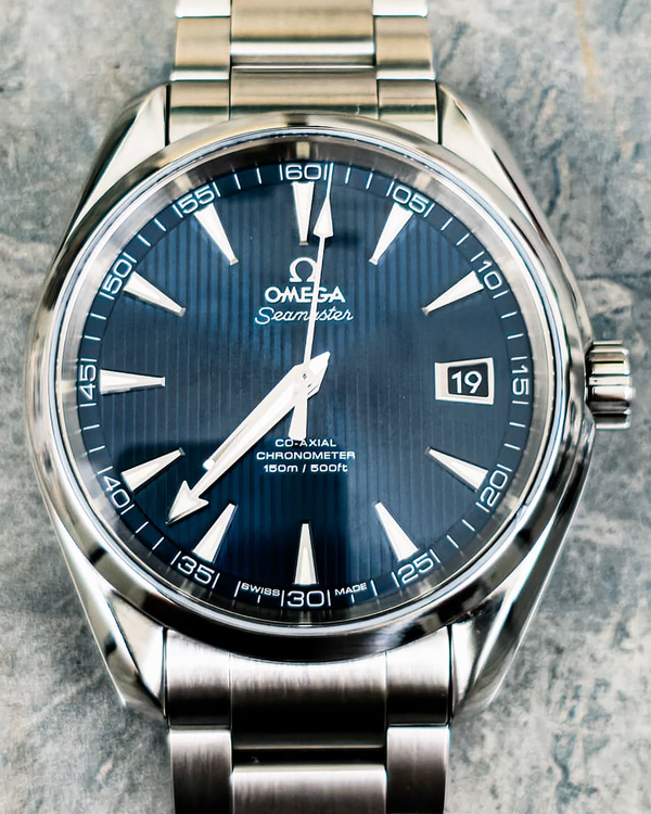 No Reserve - 2020 Omega Seamaster Aqua Terra 150M 41.5MM Blue Dial Steel Bracelet (231.10.42.21.03.001)
