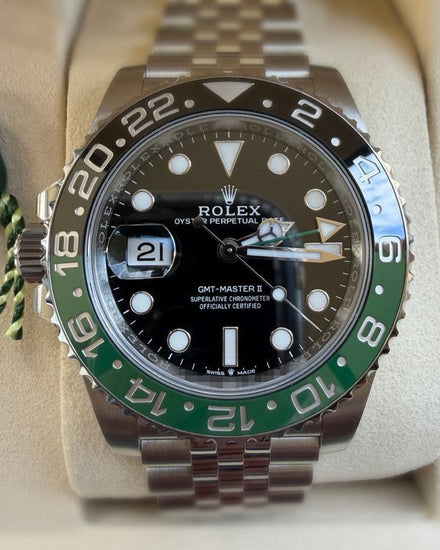 2026 Rolex GMT-Master II "Sprite" 40MM Black Dial Jubilee Bracelet (126720VTNR)